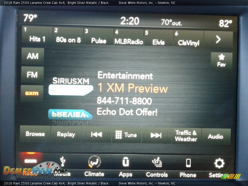 2018 Ram 2500 Laramie Crew Cab 4x4 Bright Silver Metallic / Black Photo #22