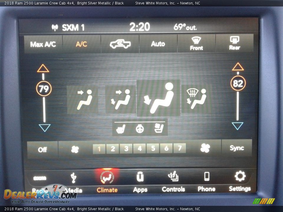 2018 Ram 2500 Laramie Crew Cab 4x4 Bright Silver Metallic / Black Photo #24