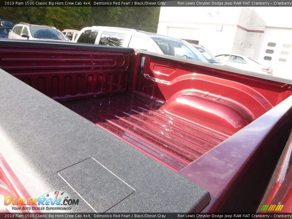 2019 Ram 1500 Classic Big Horn Crew Cab 4x4 Delmonico Red Pearl / Black/Diesel Gray Photo #12