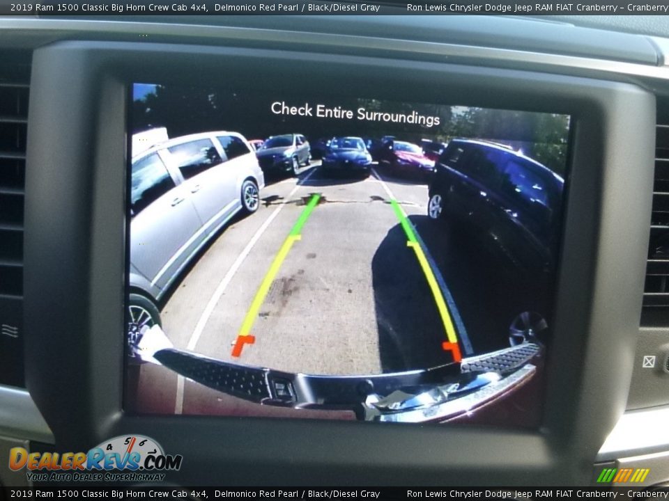 2019 Ram 1500 Classic Big Horn Crew Cab 4x4 Delmonico Red Pearl / Black/Diesel Gray Photo #18