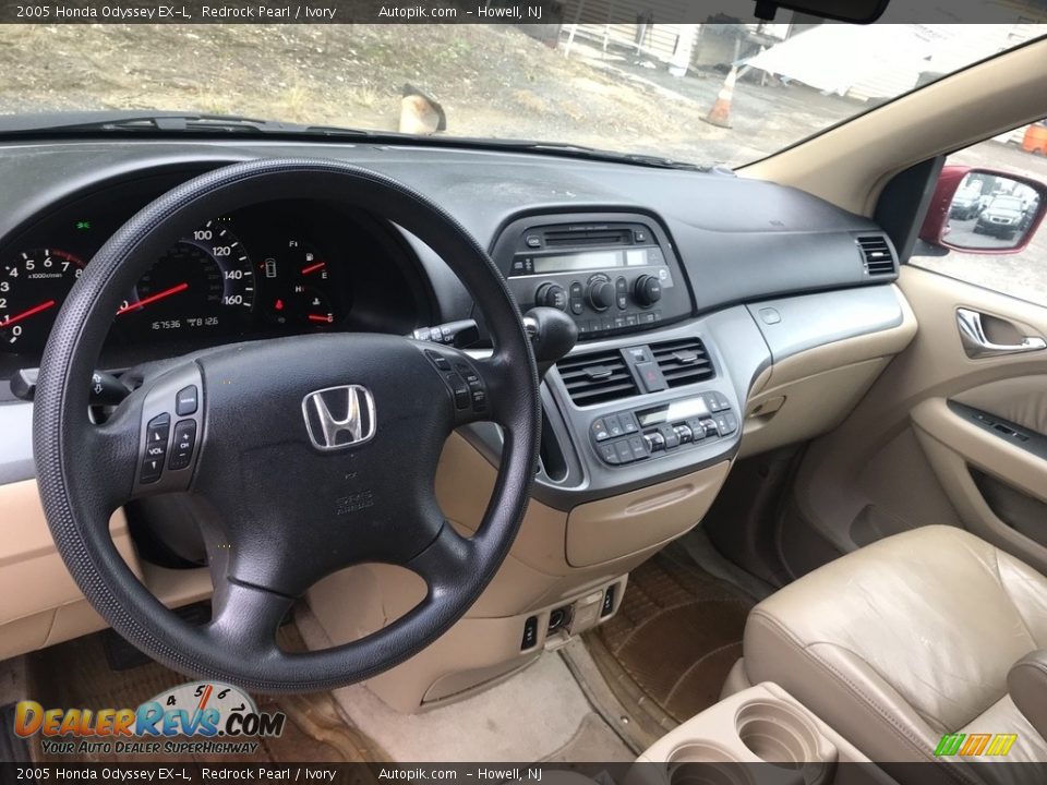 2005 Honda Odyssey EX-L Redrock Pearl / Ivory Photo #13