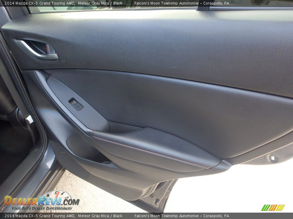 2014 Mazda CX-5 Grand Touring AWD Meteor Gray Mica / Black Photo #15