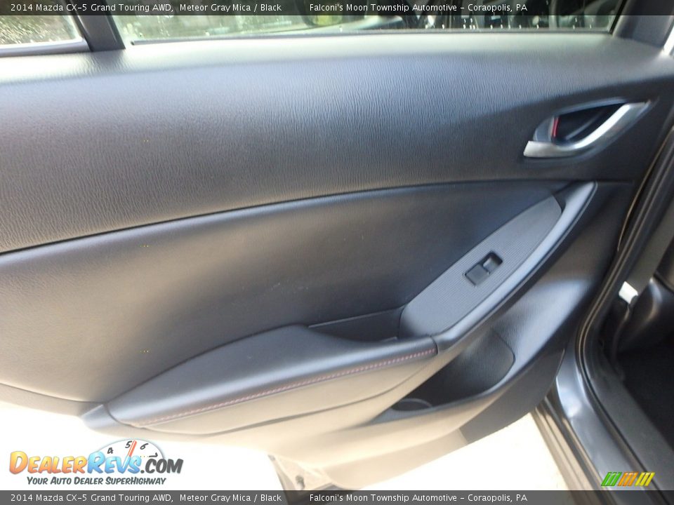 2014 Mazda CX-5 Grand Touring AWD Meteor Gray Mica / Black Photo #19