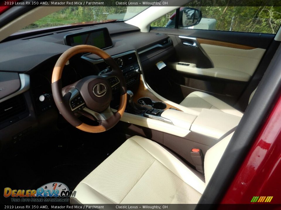 Parchment Interior - 2019 Lexus RX 350 AWD Photo #2