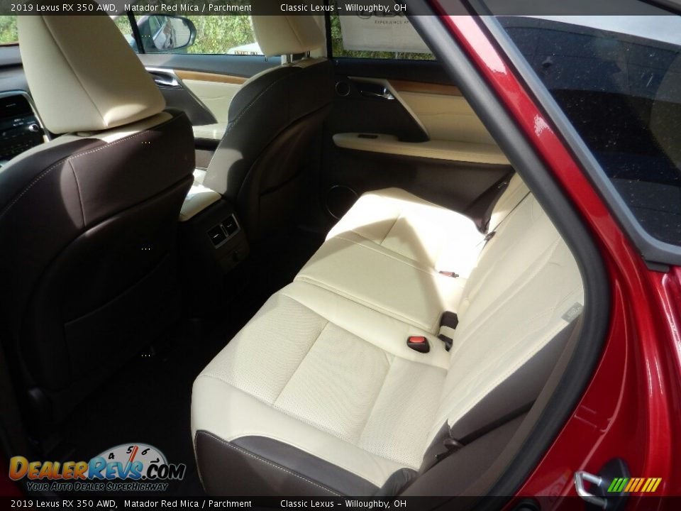 Rear Seat of 2019 Lexus RX 350 AWD Photo #4