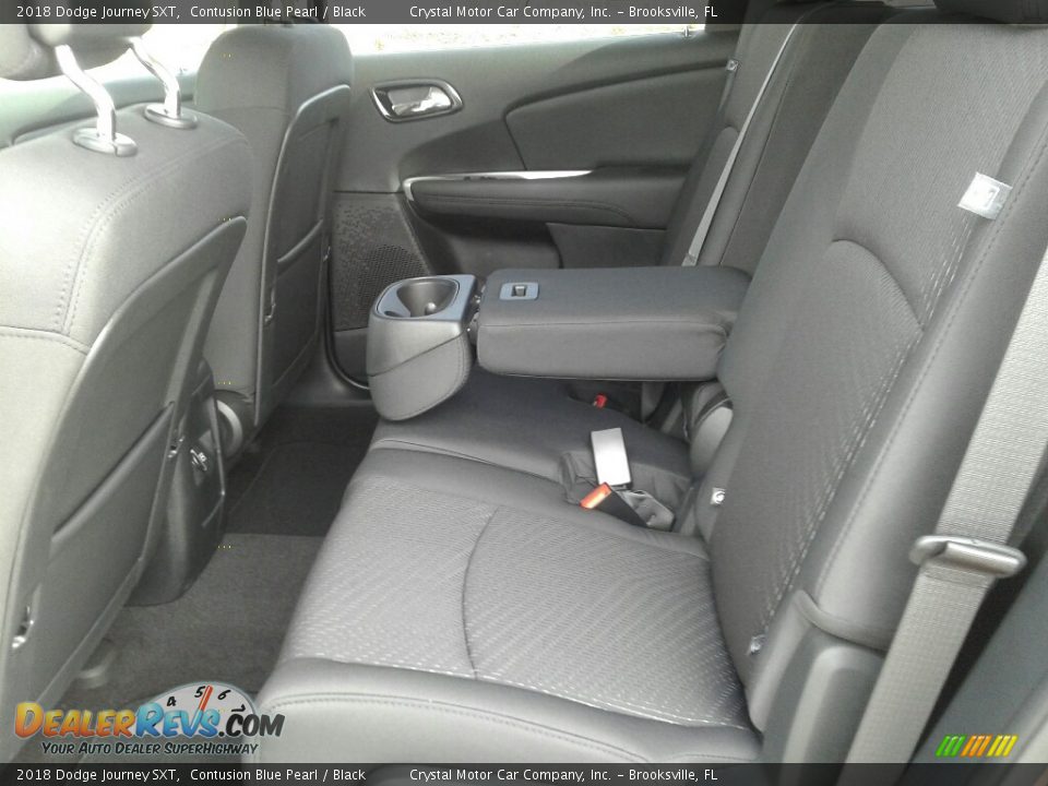 2018 Dodge Journey SXT Contusion Blue Pearl / Black Photo #10