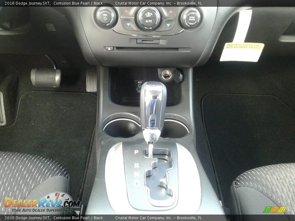 2018 Dodge Journey SXT Contusion Blue Pearl / Black Photo #16