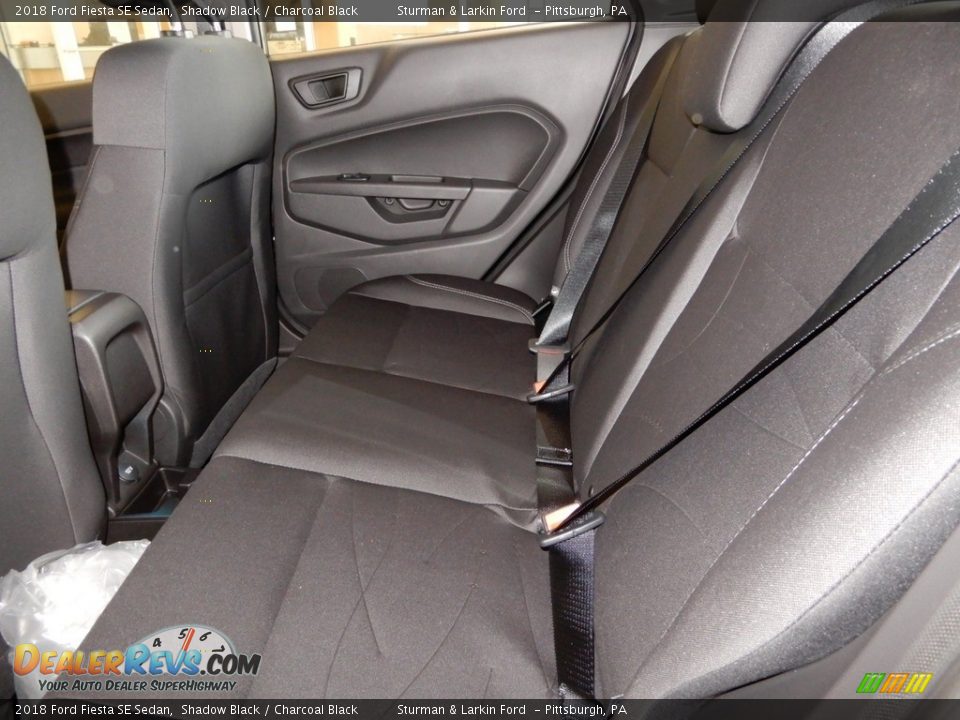 2018 Ford Fiesta SE Sedan Shadow Black / Charcoal Black Photo #8