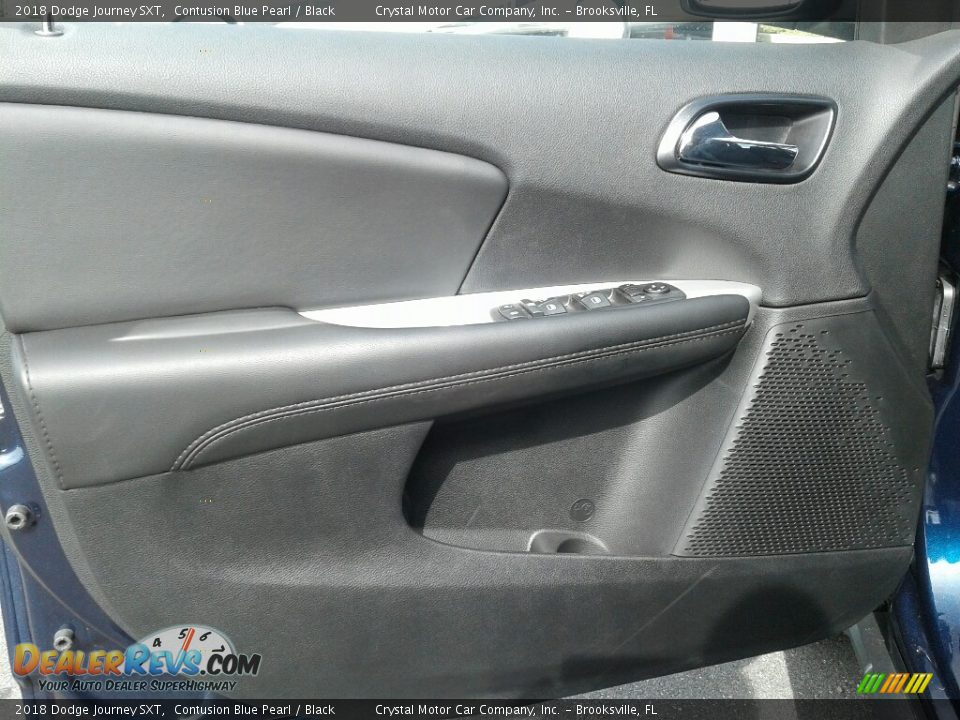 2018 Dodge Journey SXT Contusion Blue Pearl / Black Photo #17