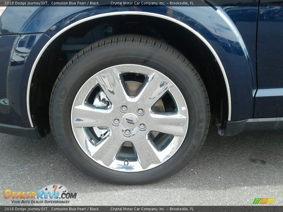 2018 Dodge Journey SXT Contusion Blue Pearl / Black Photo #20