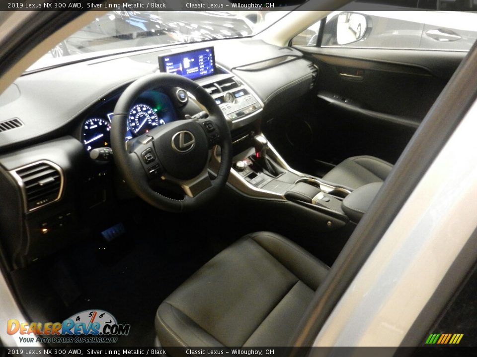 2019 Lexus NX 300 AWD Silver Lining Metallic / Black Photo #2