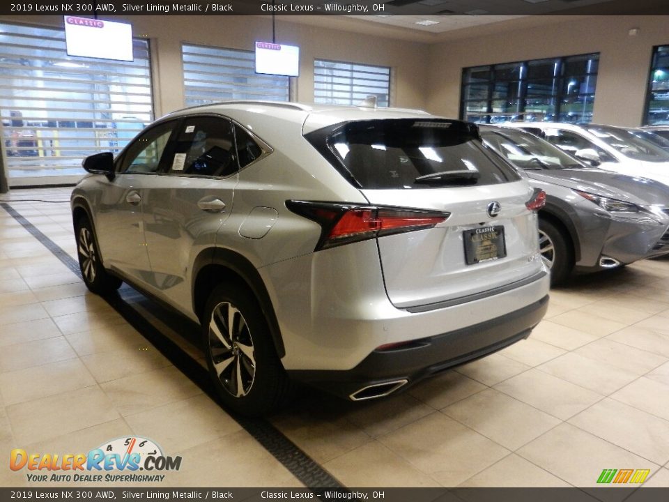 2019 Lexus NX 300 AWD Silver Lining Metallic / Black Photo #5