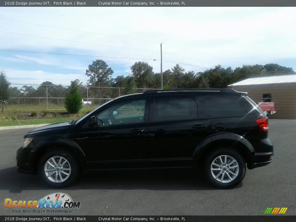 2018 Dodge Journey SXT Pitch Black / Black Photo #2