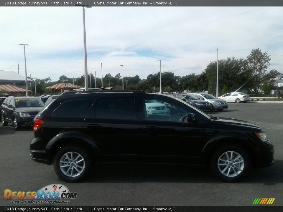 2018 Dodge Journey SXT Pitch Black / Black Photo #6