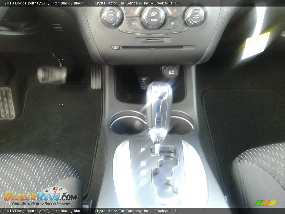 2018 Dodge Journey SXT Pitch Black / Black Photo #16