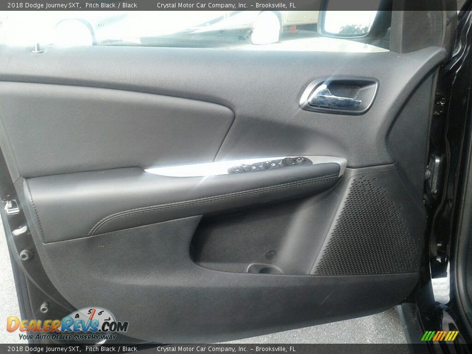 2018 Dodge Journey SXT Pitch Black / Black Photo #17