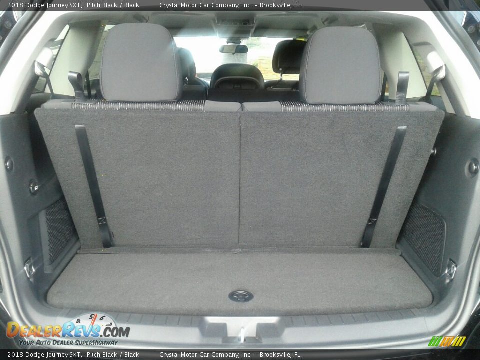 2018 Dodge Journey SXT Pitch Black / Black Photo #19