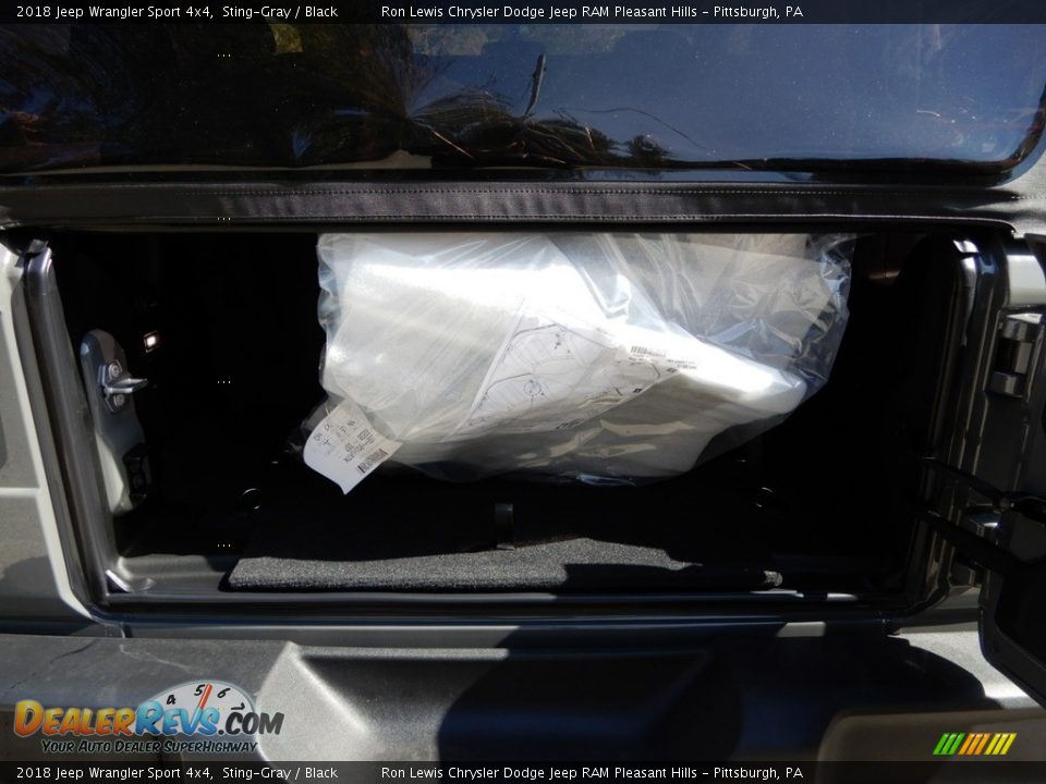 2018 Jeep Wrangler Sport 4x4 Sting-Gray / Black Photo #5
