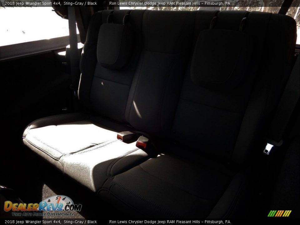 2018 Jeep Wrangler Sport 4x4 Sting-Gray / Black Photo #12