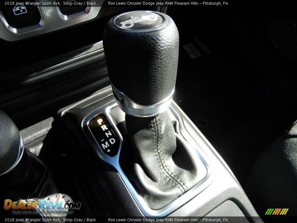 2018 Jeep Wrangler Sport 4x4 Sting-Gray / Black Photo #17