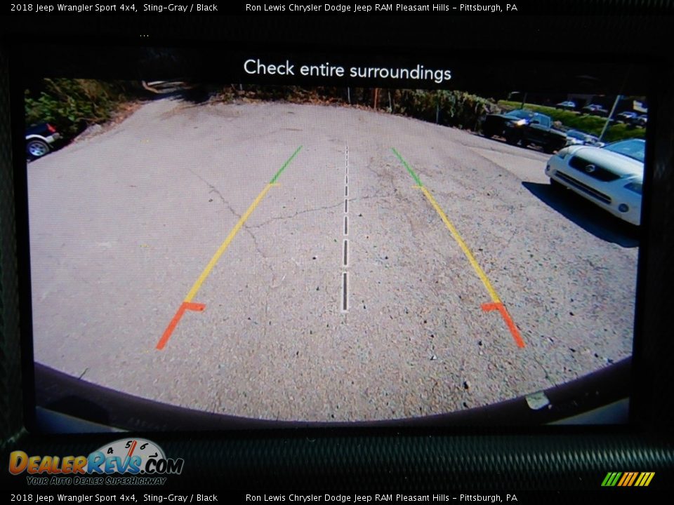 2018 Jeep Wrangler Sport 4x4 Sting-Gray / Black Photo #18