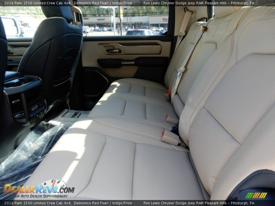 Rear Seat of 2019 Ram 1500 Limited Crew Cab 4x4 Photo #12