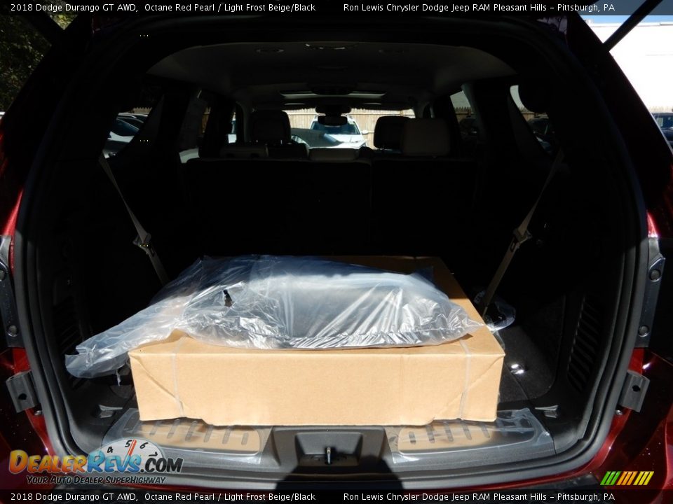 2018 Dodge Durango GT AWD Octane Red Pearl / Light Frost Beige/Black Photo #5