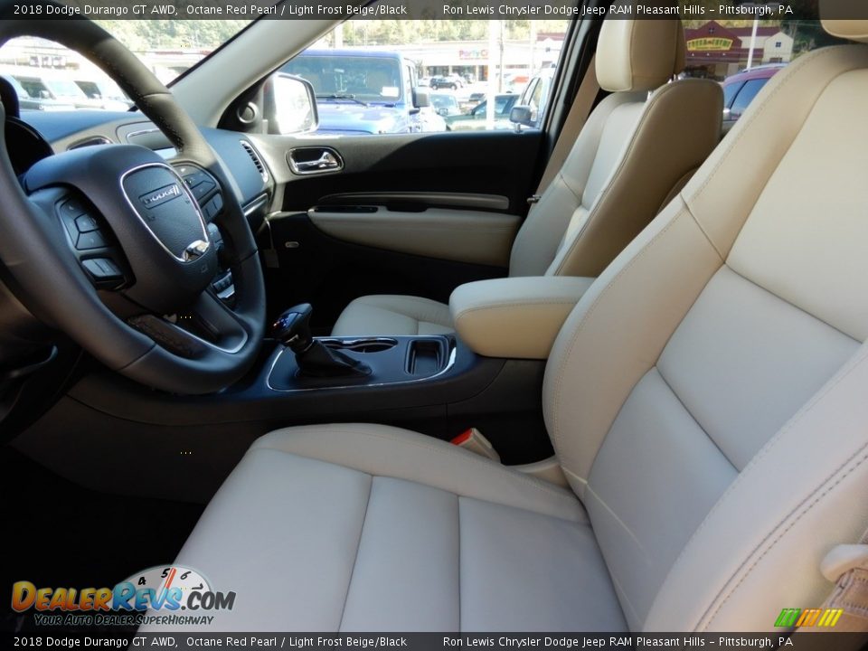 2018 Dodge Durango GT AWD Octane Red Pearl / Light Frost Beige/Black Photo #11