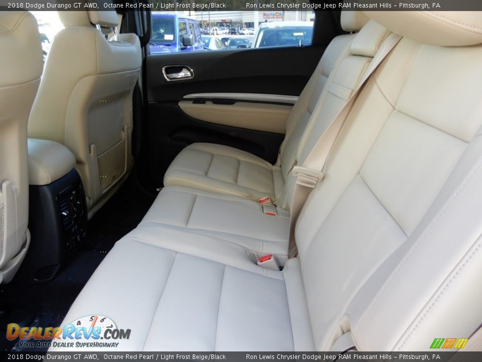 2018 Dodge Durango GT AWD Octane Red Pearl / Light Frost Beige/Black Photo #12