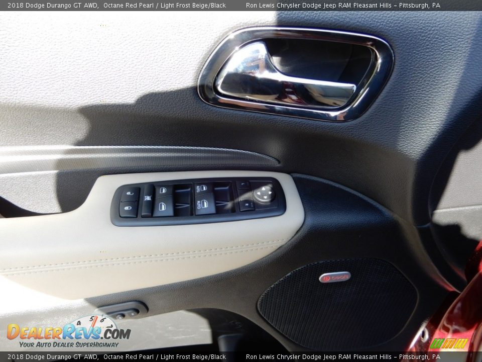 2018 Dodge Durango GT AWD Octane Red Pearl / Light Frost Beige/Black Photo #14