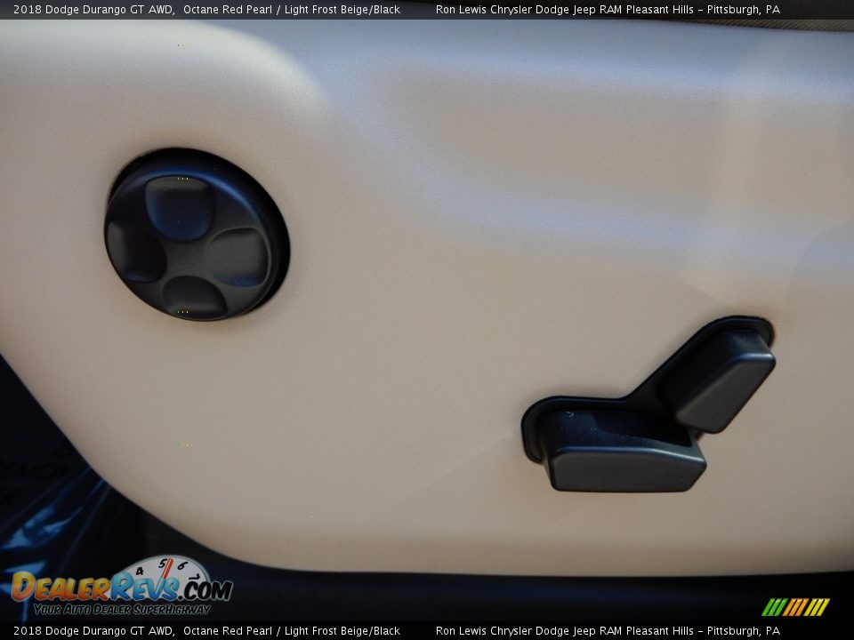 2018 Dodge Durango GT AWD Octane Red Pearl / Light Frost Beige/Black Photo #16