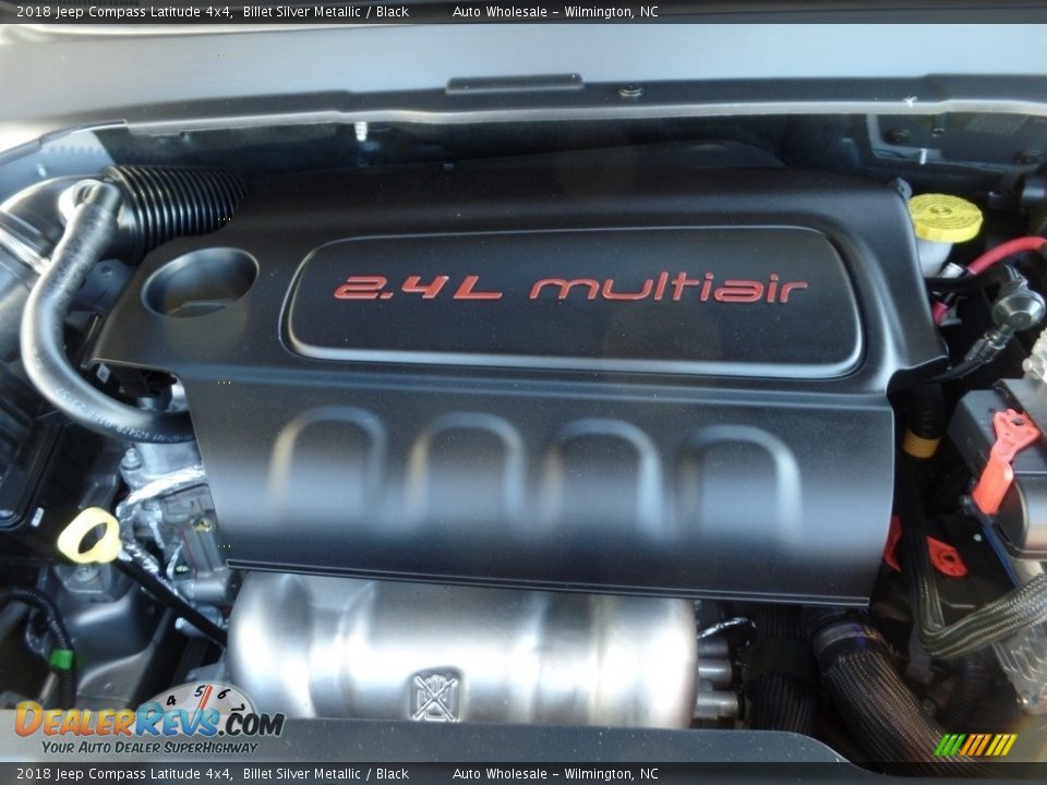 2018 Jeep Compass Latitude 4x4 Billet Silver Metallic / Black Photo #6