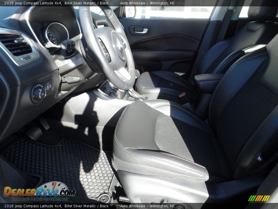 2018 Jeep Compass Latitude 4x4 Billet Silver Metallic / Black Photo #11