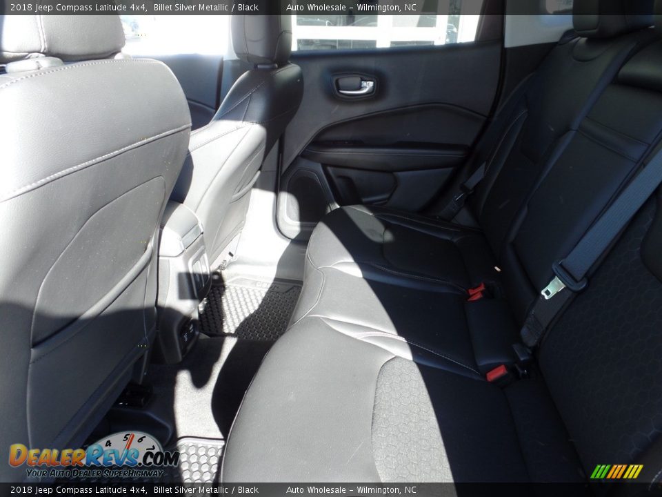 2018 Jeep Compass Latitude 4x4 Billet Silver Metallic / Black Photo #12