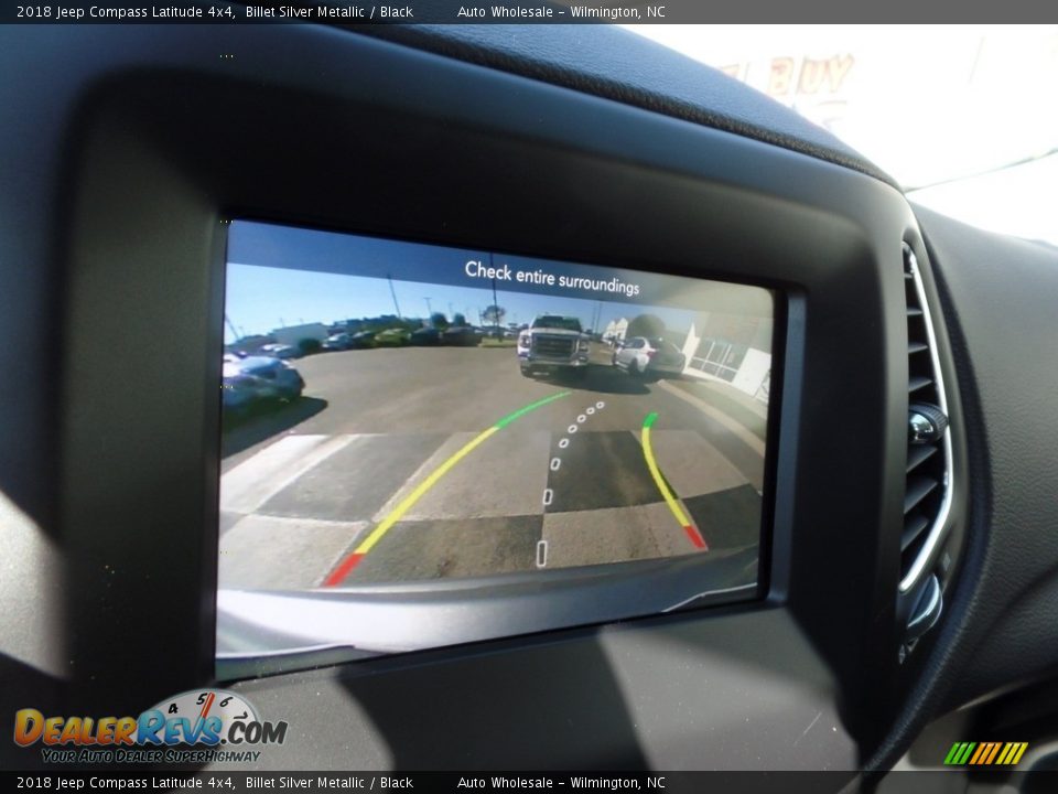 2018 Jeep Compass Latitude 4x4 Billet Silver Metallic / Black Photo #18