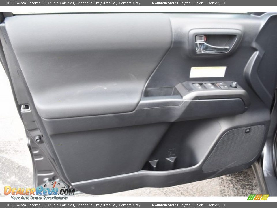 2019 Toyota Tacoma SR Double Cab 4x4 Magnetic Gray Metallic / Cement Gray Photo #20