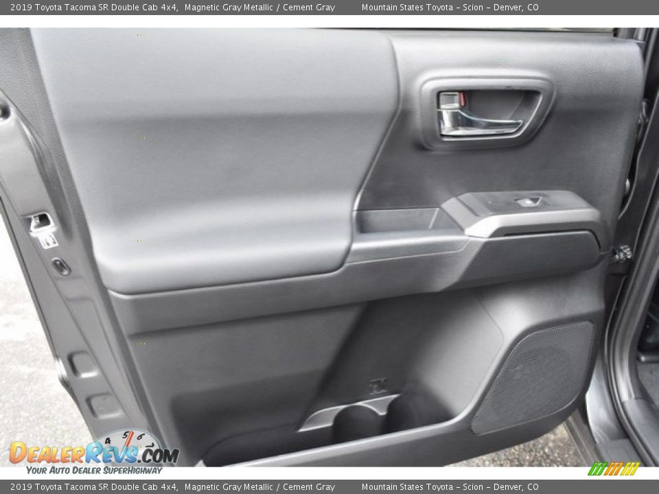 2019 Toyota Tacoma SR Double Cab 4x4 Magnetic Gray Metallic / Cement Gray Photo #21