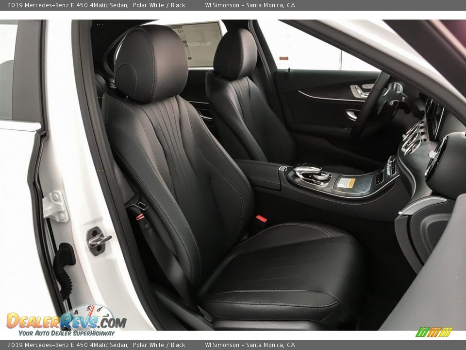 2019 Mercedes-Benz E 450 4Matic Sedan Polar White / Black Photo #5