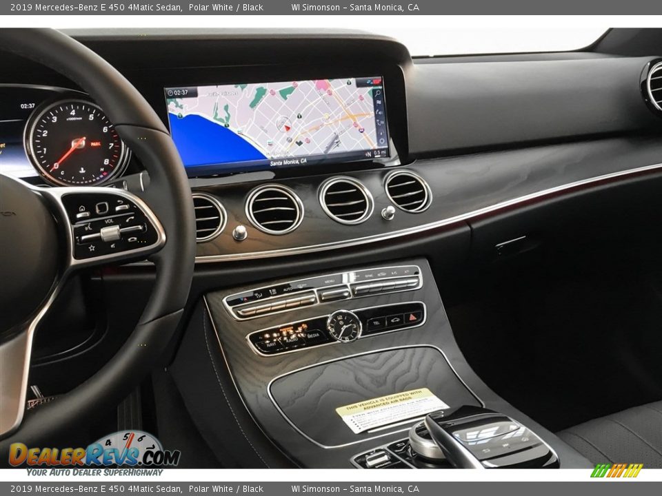 2019 Mercedes-Benz E 450 4Matic Sedan Polar White / Black Photo #6