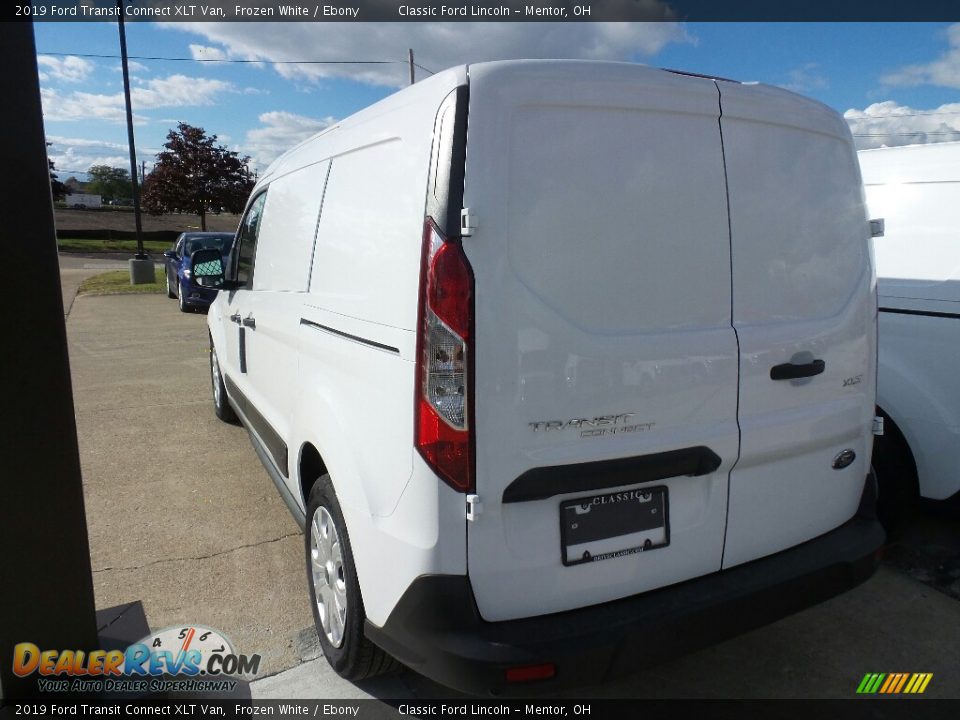 2019 Ford Transit Connect XLT Van Frozen White / Ebony Photo #3