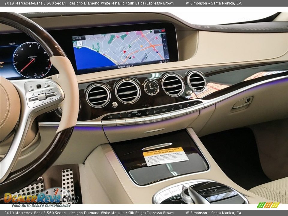 Controls of 2019 Mercedes-Benz S 560 Sedan Photo #6