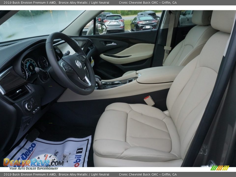 Light Neutral Interior - 2019 Buick Envision Premium II AWD Photo #4