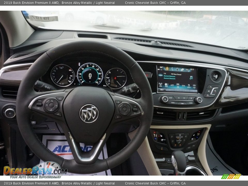 Dashboard of 2019 Buick Envision Premium II AWD Photo #5