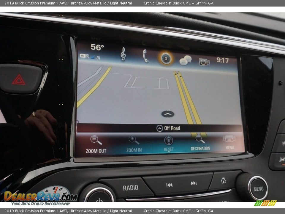 Navigation of 2019 Buick Envision Premium II AWD Photo #6
