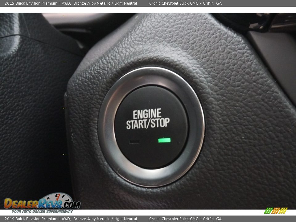 Controls of 2019 Buick Envision Premium II AWD Photo #7