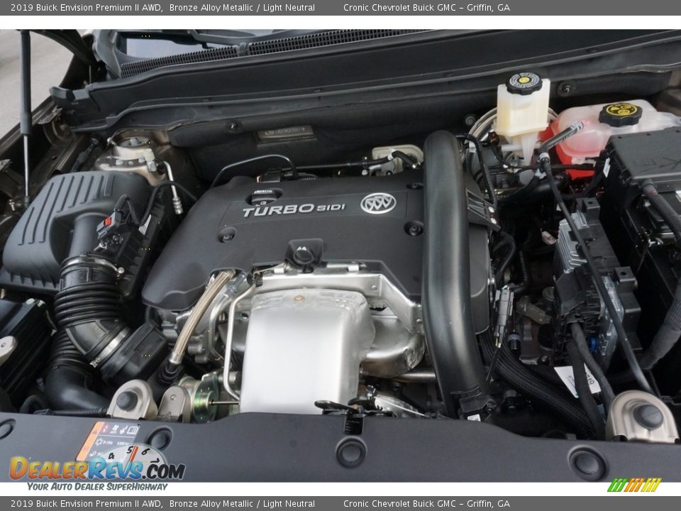 2019 Buick Envision Premium II AWD 2.0 Liter Turbocharged DOHC 16-Valve VVT 4 Cylinder Engine Photo #9