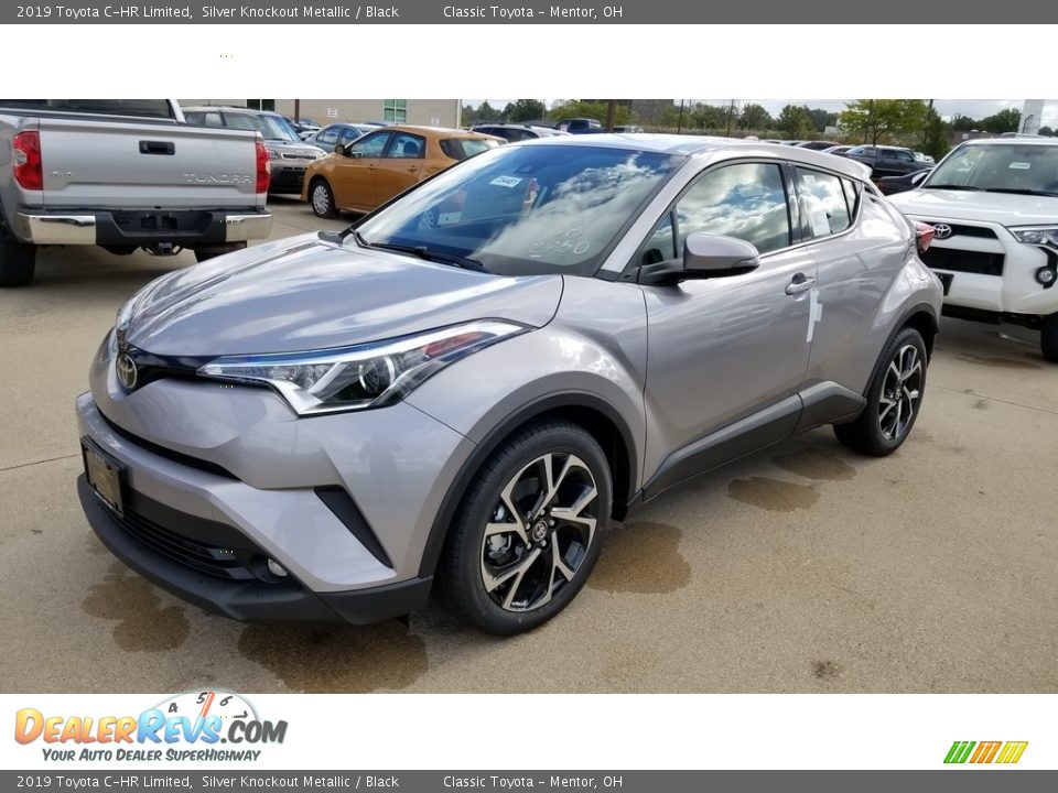 2019 Toyota C-HR Limited Silver Knockout Metallic / Black Photo #1