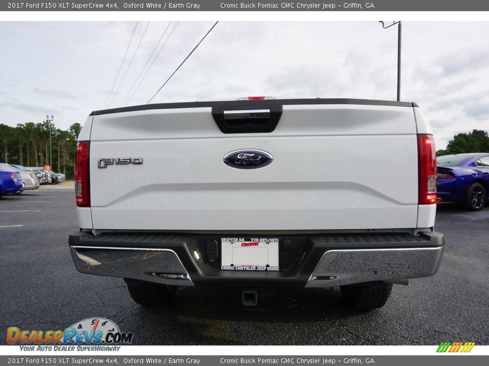 2017 Ford F150 XLT SuperCrew 4x4 Oxford White / Earth Gray Photo #10