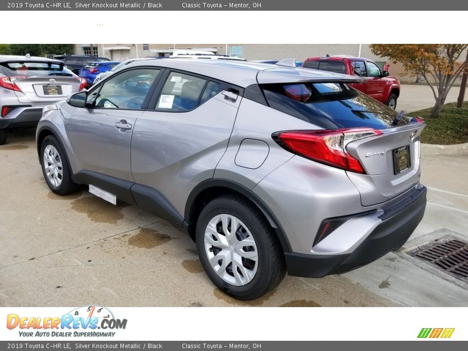 2019 Toyota C-HR LE Silver Knockout Metallic / Black Photo #2