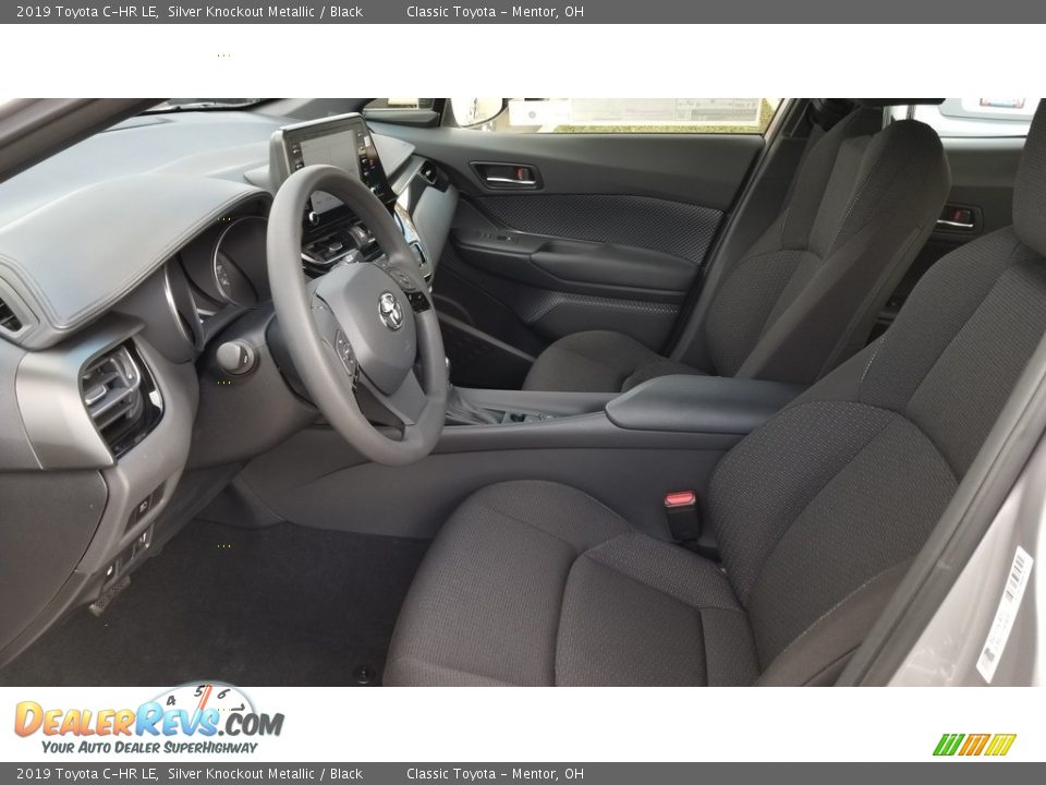 2019 Toyota C-HR LE Silver Knockout Metallic / Black Photo #3